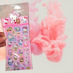 Pending Trade ⭐Hello Kitty Pink Holographic Sticker Sheet
